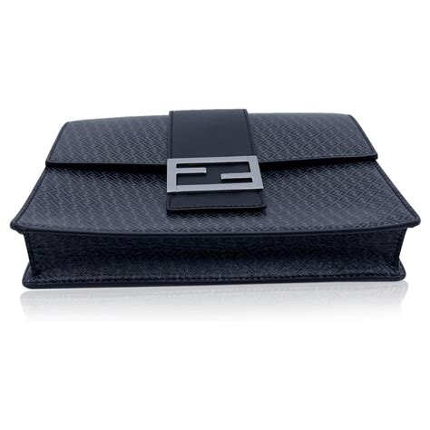 fendi handbag monogram|fendi flat baguette.